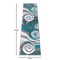 Flash Furniture Turquoise 2' x 7' Modern Swirl Pattern Area Rug OKR-RG1103-27-TQ-GG - alternate 3